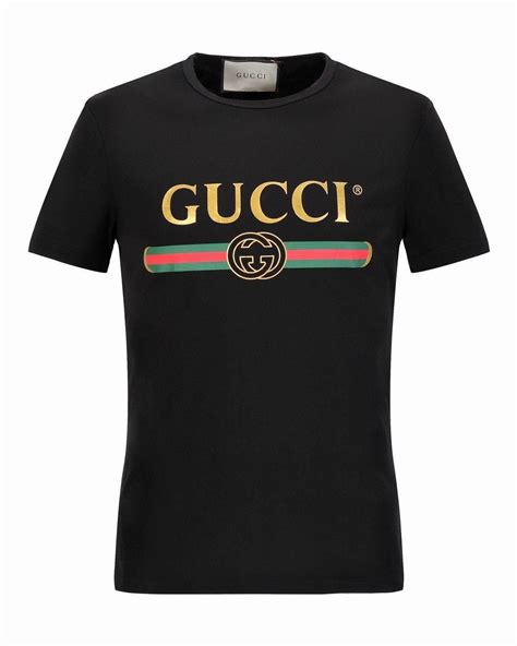 camisetas gucci negra|Camisetas Gucci para hombre .